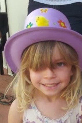Missing three-year-old Chloe Campbell.