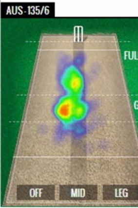 An allegedly offensive heat map.