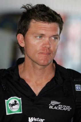 Charged: Former New Zealand cricketer Lou Vincent.