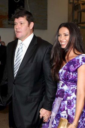 James and Erica Packer.