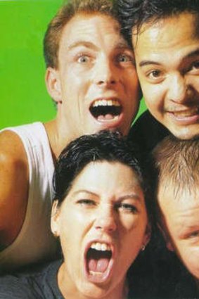 Irreplaceable: The original line-up (clockwise from top left) David Lovering, Joey Santiago, Black Francis and Kim Deal.