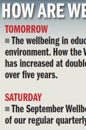 The National Wellbeing Index.