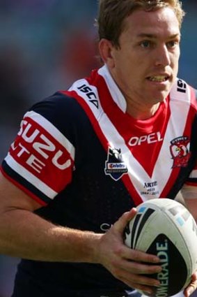 Give Sonny time: Mitch Aubusson of the Roosters.