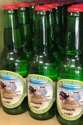 Denmark Good Food Factory's jalapeno cider is one of nine brewed locally. 