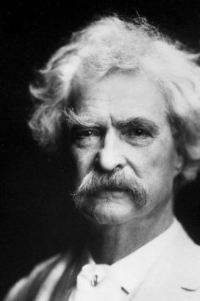 Literary legend: Twain's pen name came from the cries of the riverboat captains. 