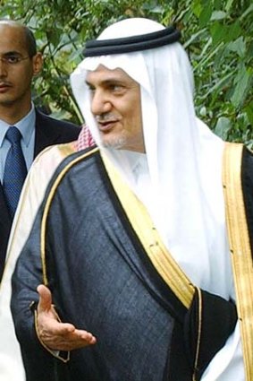 Prince Turki al-Faisal.