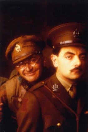 Tony Robinson, left, pictured with Rowan Atkinson, has hinted <i>Blackadder</i> could make a comeback.