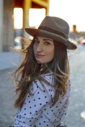 Be proud: "The lyrics were a love letter to this person in my life," Sara Bareilles says of Brave.