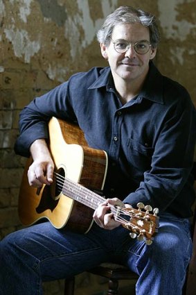 Brisbane's folk musician Mark Cryle.