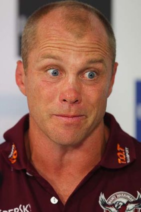 Eyes for detail &#8230; Manly coach Geoff Toovey.