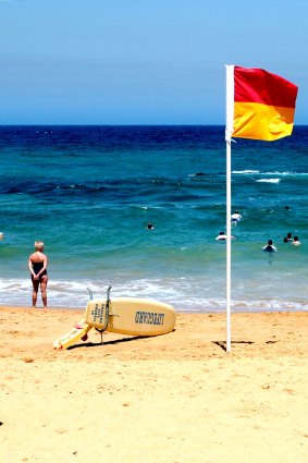 Swim safe: There were no drownings between beach safety flags in the past year.