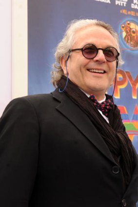 Director George Miller at this week's premiere for "Happy Feet Two" at Grauman's Chinese Theatre in Hollywood.