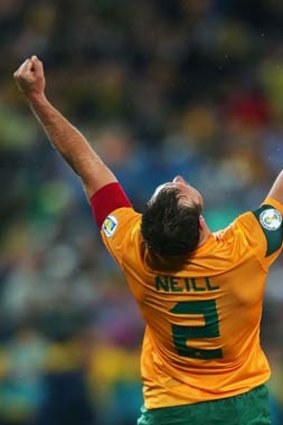 Lucas Neill has retained the Socceroos captaincy.
