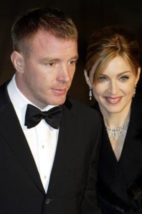 Madonna and  former husband Guy Ritchie.
