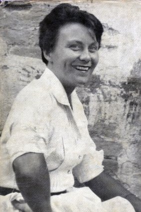 Author Harper Lee as a young woman.