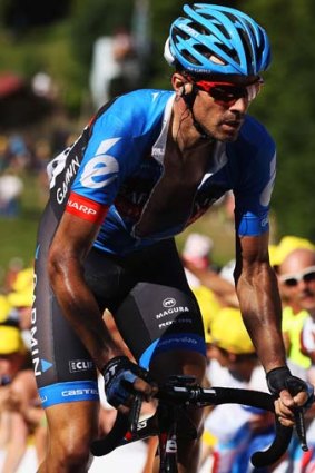 Great, Britain ... David Millar continued the British riders' strong form at the Tour.