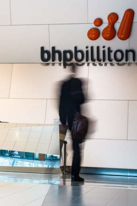 BHP Billiton shares have jumped.