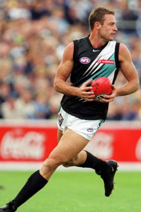 Matthew Primus, an inspiring leader as a player, in 2001.