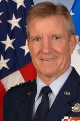 Calling for calm: US Air Force General Herbert "Hawk" Carlisle.