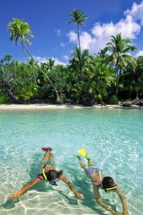 One foot Island, Cook Islands.