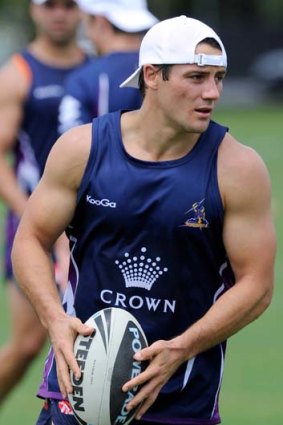 Selection assured &#8230; Cooper Cronk at training.
