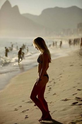 Ipanema beach in Rio de Janeiro. The Girl From Ipanema has been covered many times and the woman that inspired the song still lives in the city.