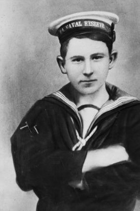 Able Seaman Robert Moffatt, who was shot on September 11, 1914, and died a day later.