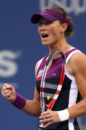 Samantha Stosur played her best tennnis at the best time.