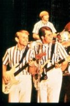 Brian Wilson (second from the left) with the Beach Boys in their heyday.