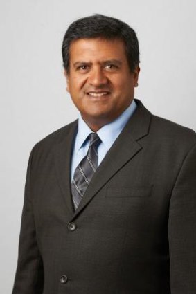 Rich rewards: Newcrest boss Sandeep Biswas will receive a base salary of $2.3 million a year, 22 per cent higher than the median pay for his peers.