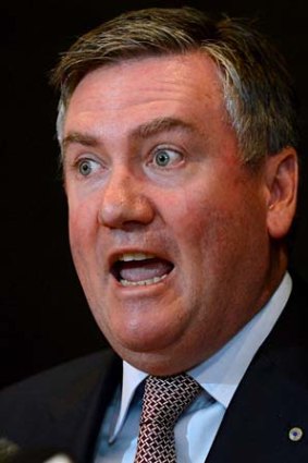 Slip of the tongue: Eddie McGuire.