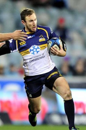 Turning heads: Nic White of the Brumbies has been impressive this Super Rugby season.