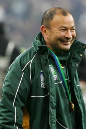 Solid support &#8230; Japan's national coach, Eddie Jones, pictured in 2007.