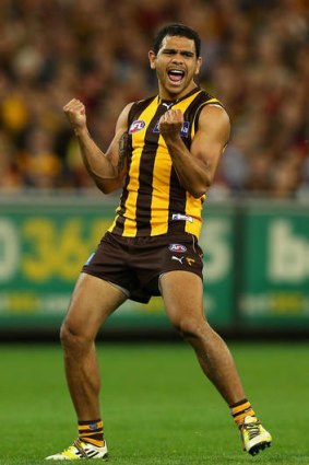 Hawthorn star Cyril Rioli is sure to be in the thick of the action.