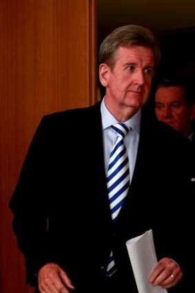 "The slogan put forward by my opponents of 1am lockouts, of 3am shut-outs, is of no comfort to someone who was assaulted just after 9pm": Barry O'Farrell.