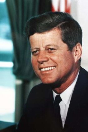 President John F. Kennedy.