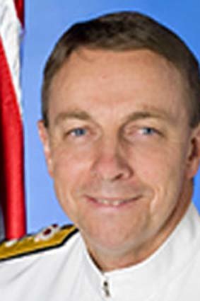 Commodore Bruce Kafer ... sent on leave over cadet sex scandal.