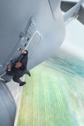 Tom Cruise reprises the role of spy Ethan Hunt in <i>Mission: Impossible – Rogue Nation</i>.