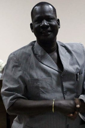 Killed: Sudan's Dinka Ngok tribe leader Kual Deng Majok was killed on Saturday in an incident involving a rival tribe.