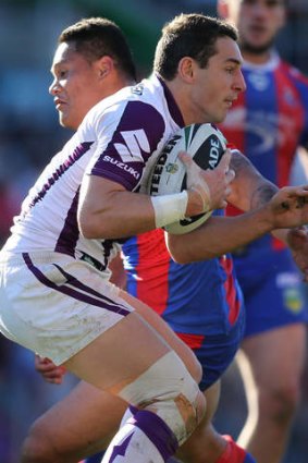 Man of influence: The Storm's Billy Slater.