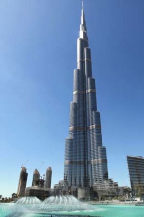 The Burj Khalifa is the world's tallest man-made structure.