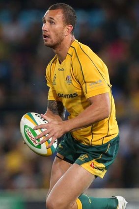 In or out: Quade Cooper.