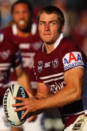 Business as usual ... Manly's Kieran Foran.