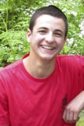 Gilad Shaar, 16, From the settlement of Talmon in the West Bank. He was a young leader in Bnei Akiva, a popular religious youth movement.