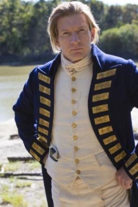 David Wenham plays Arthur Phillip in the BBC's First Fleet drama 'Banished'...iPhone not included.