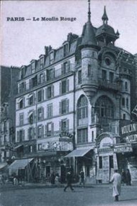 The Moulin Rouge in 1900.