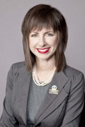 On the rise: Robyn Preston was appointed to the Liberal executive.