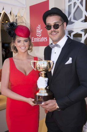 Spotted: Kate Upton and Lance Franklin.