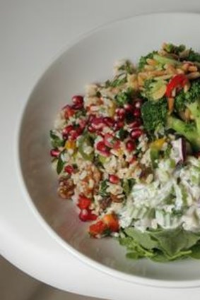 The mixed salad is among the vibrant, fresh offerings at Mister Close.