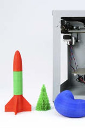 Star tech … the Solidoodle 3D printer, 3rd generation.